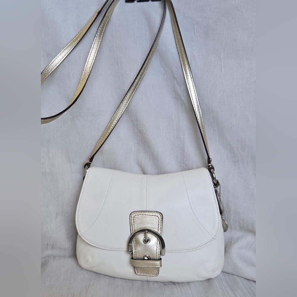 Vintage Coach Soho Flap Bag - Picture 1 of 13